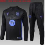 Chándal FC Barcelona 2025/26 (Black II Half zipper) - NIÑOS